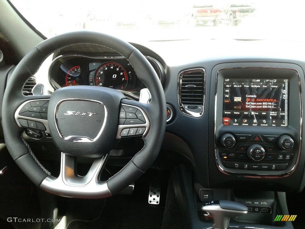2018 Dodge Durango SRT AWD Red/Black Dashboard Photo #127338125