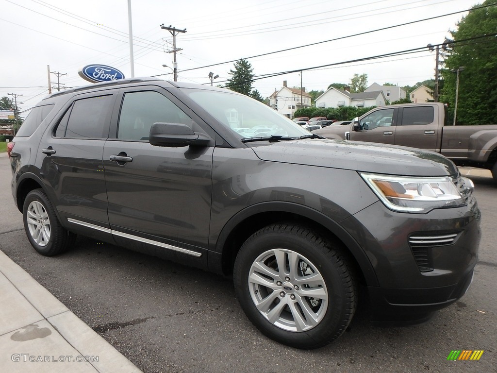 2018 Explorer XLT 4WD - Magnetic Metallic / Ebony Black photo #3