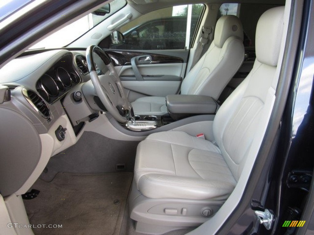 2015 Enclave Leather - Dark Sapphire Blue Metallic / Light Titanium/Dark Titanium photo #3