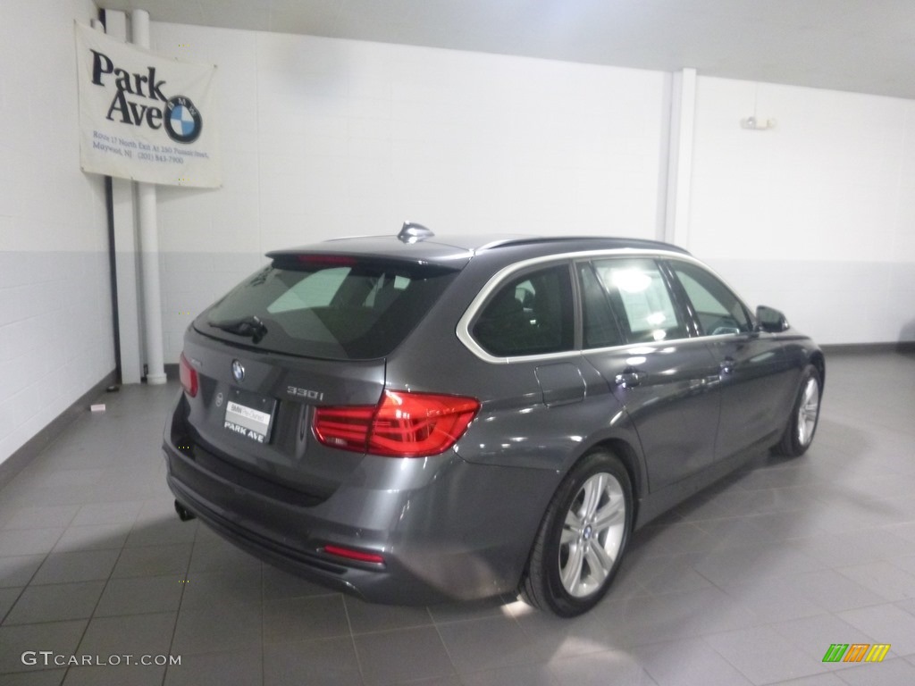 2018 3 Series 330i xDrive Sports Wagon - Mineral Grey Metallic / Black photo #5
