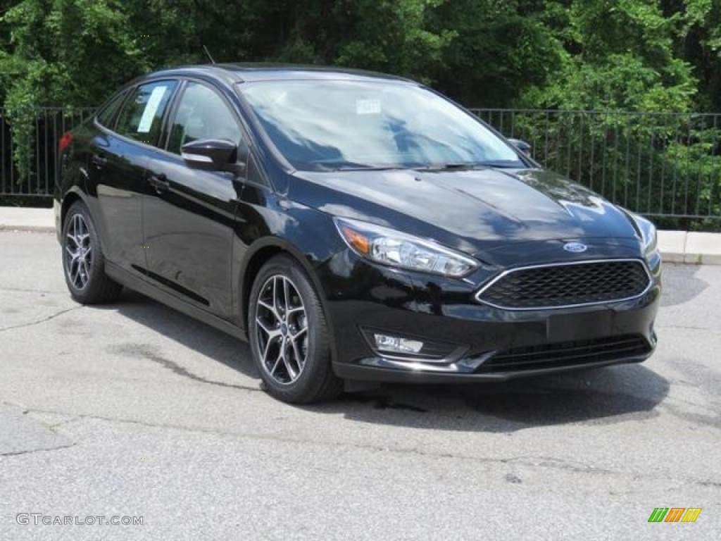 2018 Focus SEL Sedan - Shadow Black / Charcoal Black photo #1