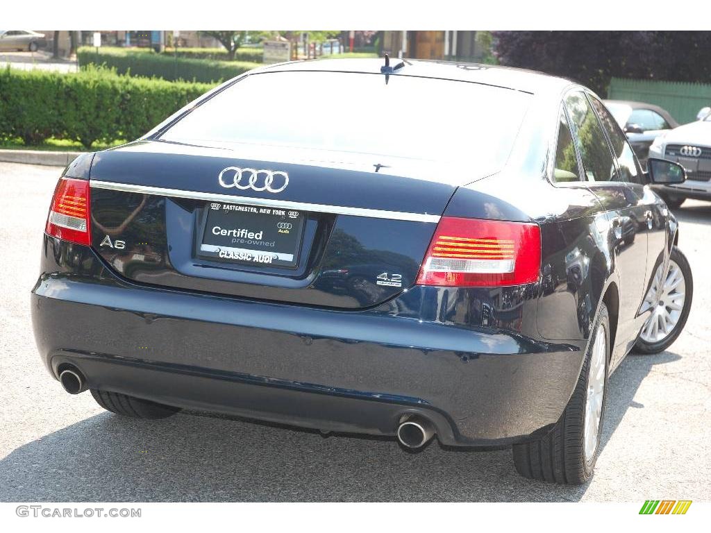 2006 A6 4.2 quattro Sedan - Night Blue Pearl / Amaretto photo #4