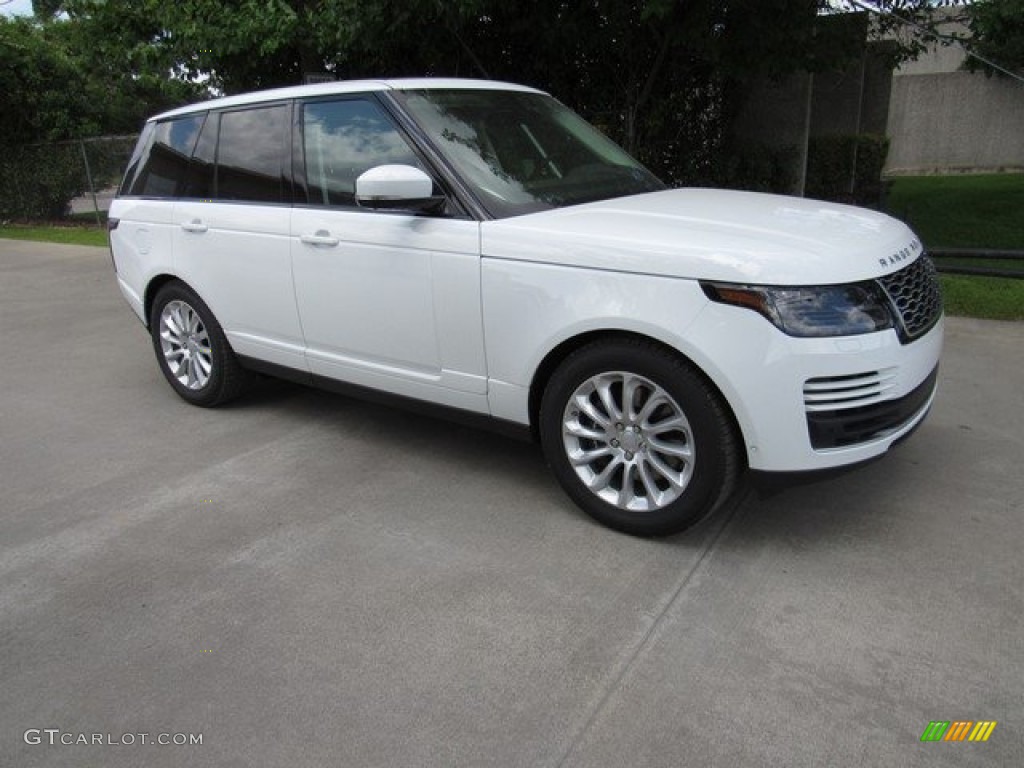 2018 Range Rover HSE - Fuji White / Espresso/Almond photo #1