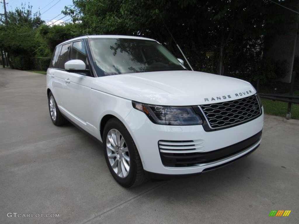 2018 Range Rover HSE - Fuji White / Espresso/Almond photo #2