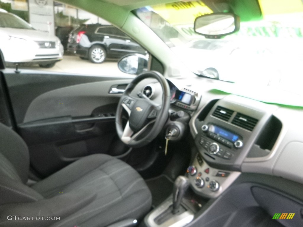 2012 Sonic LT Hatch - Black / Jet Black/Brick photo #13