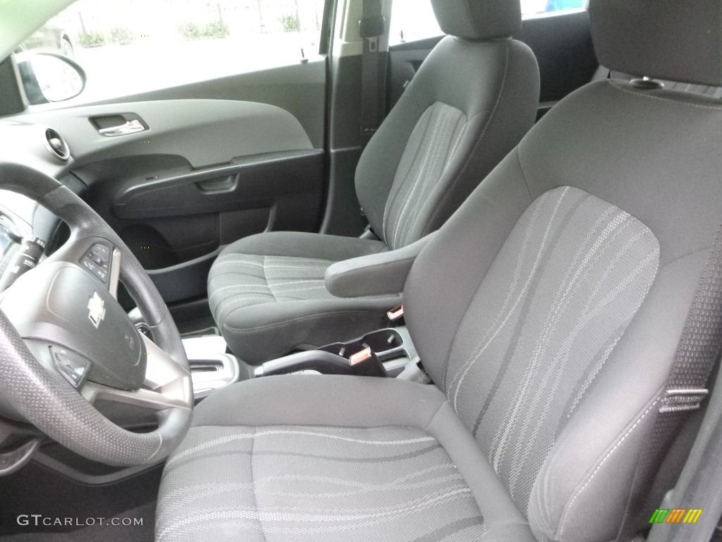 2012 Sonic LT Hatch - Black / Jet Black/Brick photo #15