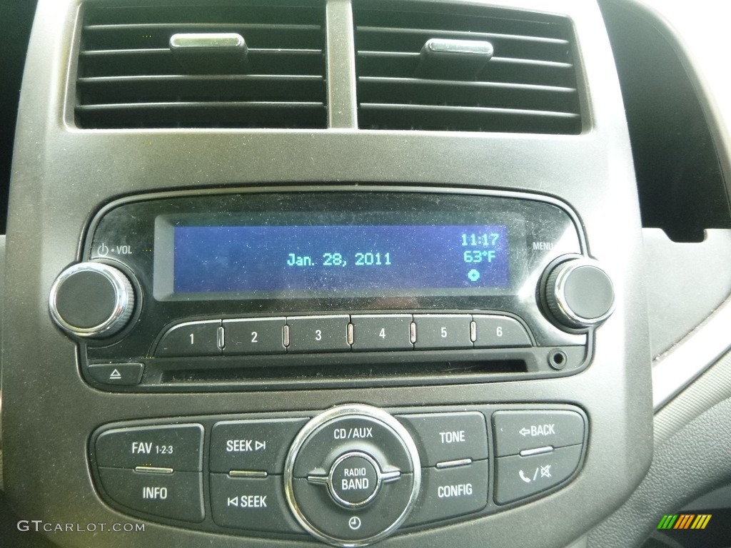 2012 Sonic LT Hatch - Black / Jet Black/Brick photo #17