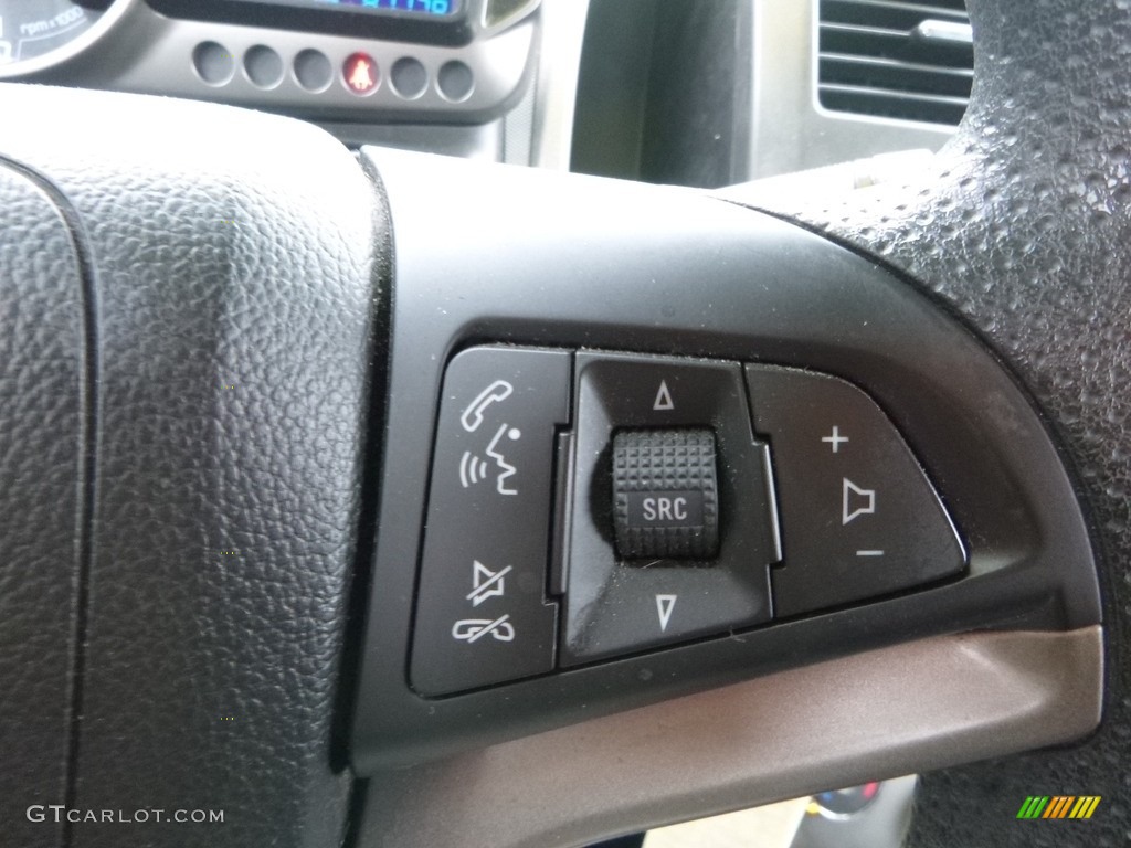 2012 Sonic LT Hatch - Black / Jet Black/Brick photo #19