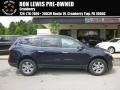 2015 Blue Velvet Metallic Chevrolet Traverse LT AWD  photo #1