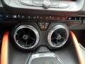 2018 Chevrolet Camaro Jet Black/Orange Accents Interior Controls Photo