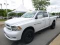 2012 Bright White Dodge Ram 1500 Sport Quad Cab 4x4  photo #6