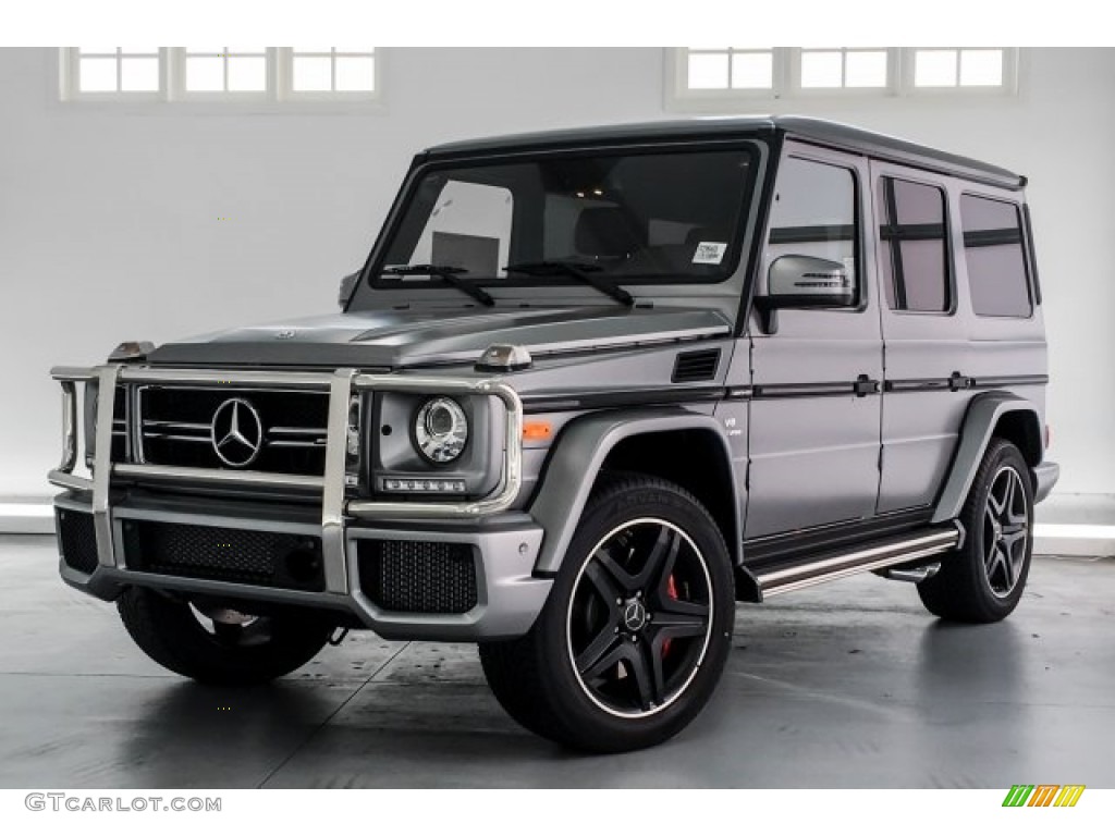 designo Platinum Magno (Matte) 2018 Mercedes-Benz G 63 AMG Exterior Photo #127348508