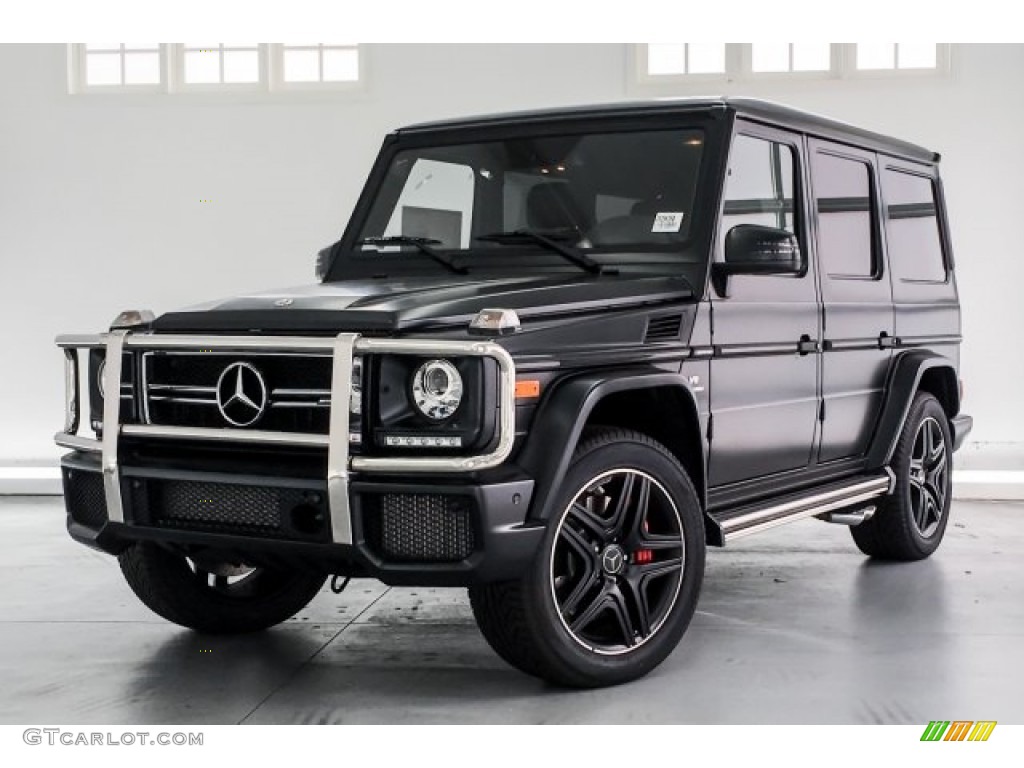 designo Night Black Magno (Matte) 2018 Mercedes-Benz G 63 AMG Exterior Photo #127349150