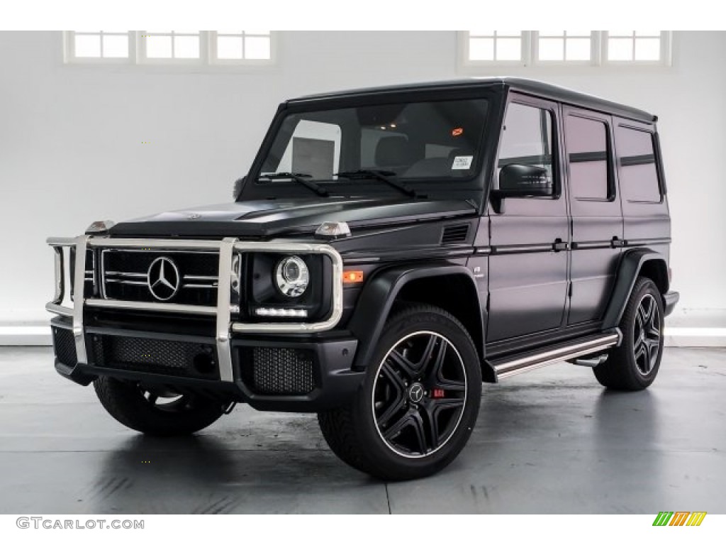 designo Night Black Magno (Matte) 2018 Mercedes-Benz G 63 AMG Exterior Photo #127349765