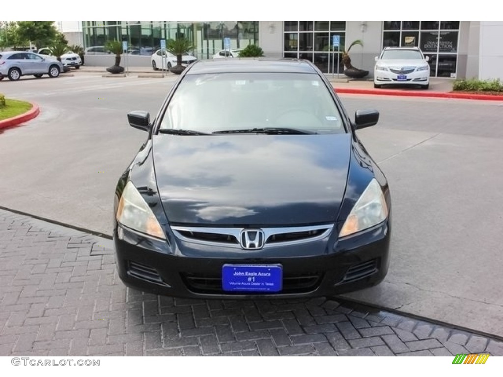 2006 Accord EX-L Sedan - Nighthawk Black Pearl / Ivory photo #2