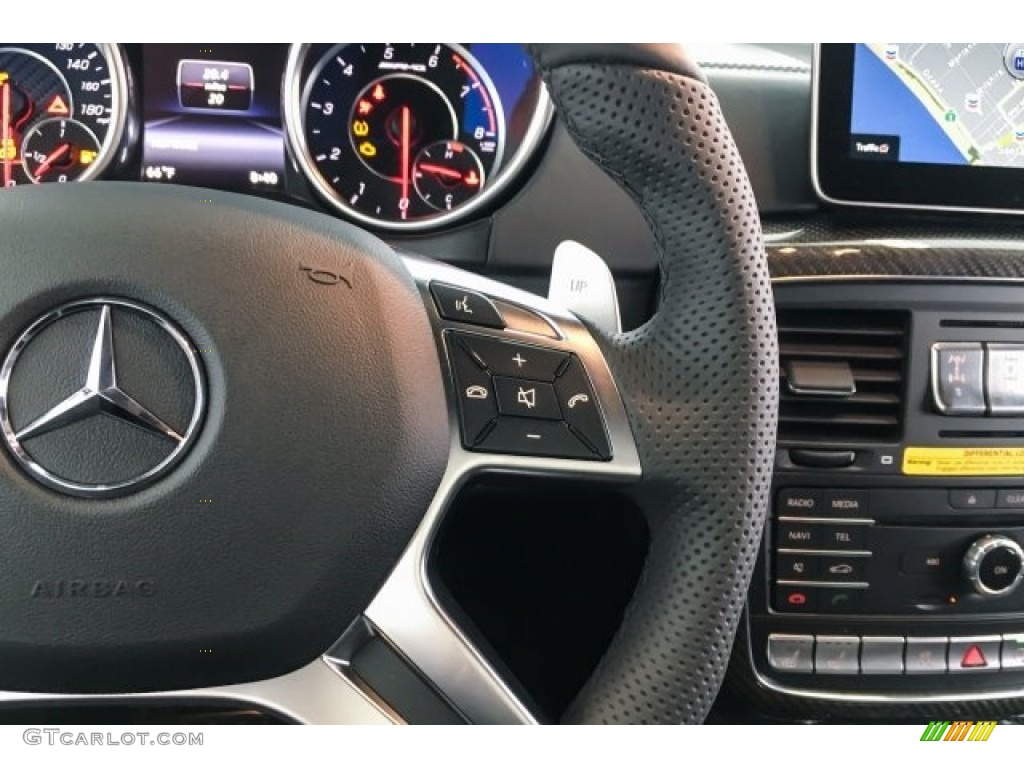 2018 Mercedes-Benz G 63 AMG designo Black Steering Wheel Photo #127349864