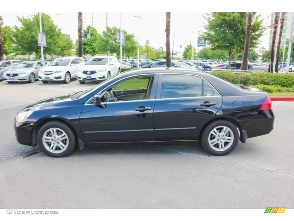 2006 Accord EX-L Sedan - Nighthawk Black Pearl / Ivory photo #4