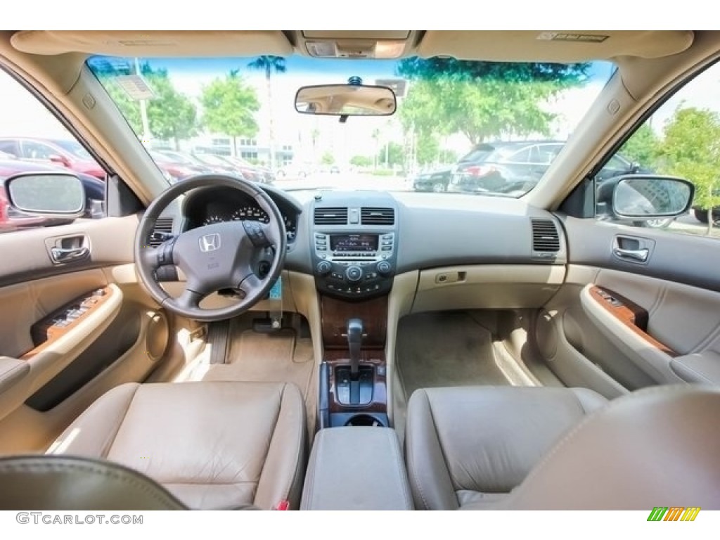 2006 Accord EX-L Sedan - Nighthawk Black Pearl / Ivory photo #9
