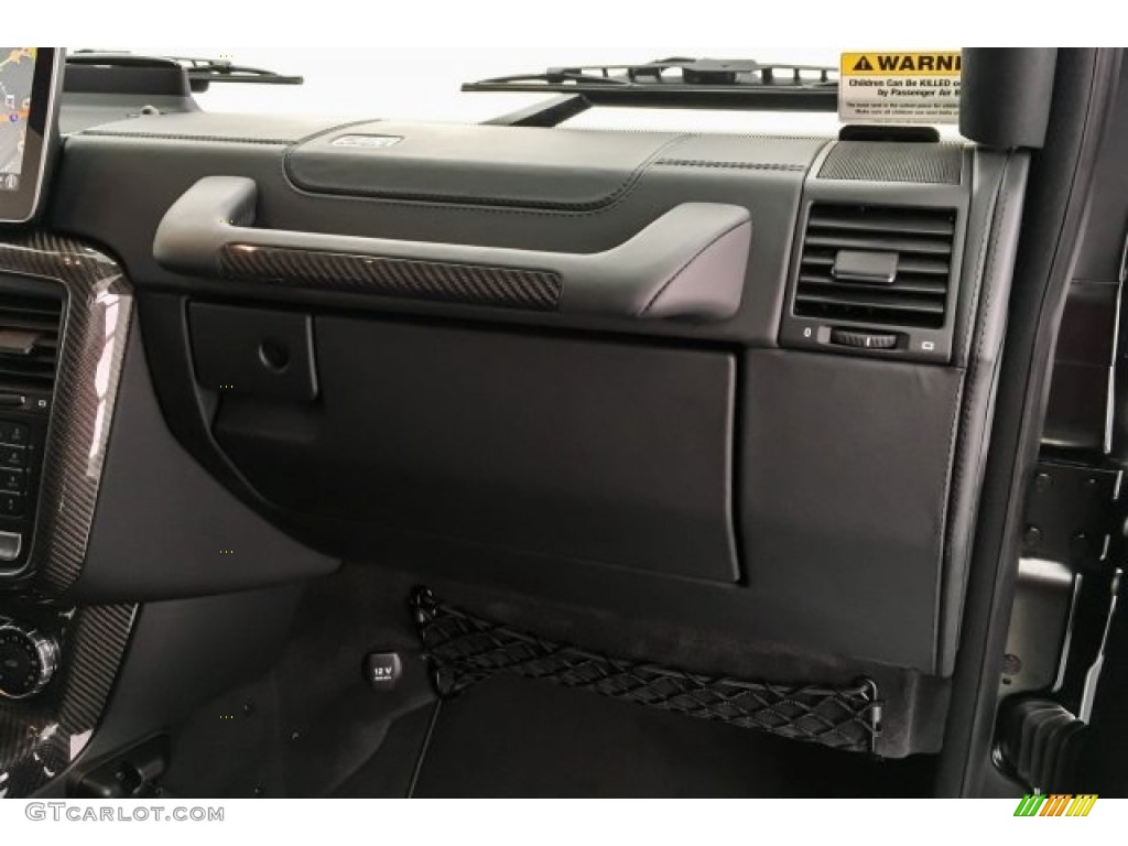 2018 Mercedes-Benz G 63 AMG designo Black Dashboard Photo #127349999