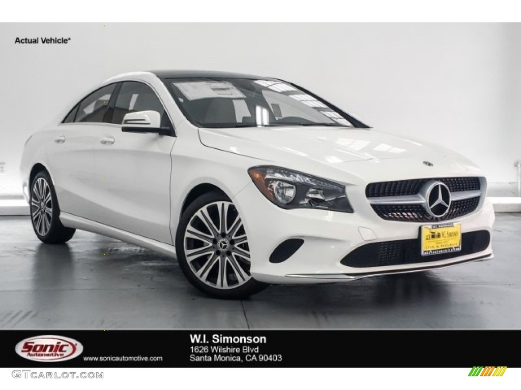 Polar White Mercedes-Benz CLA