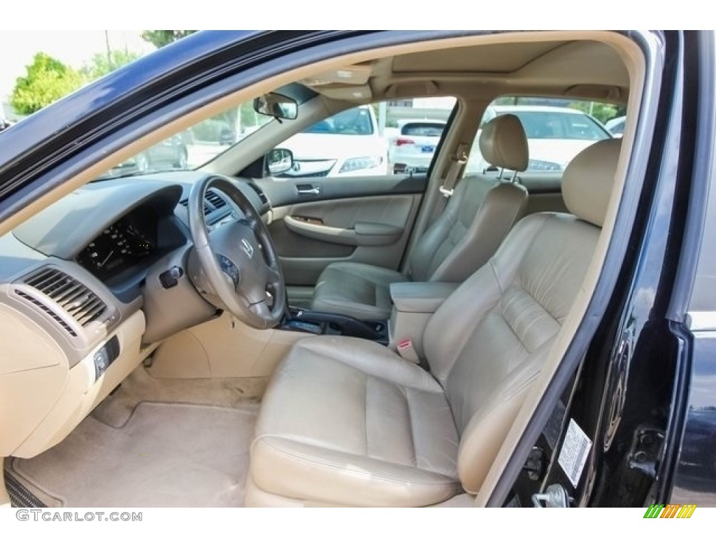 2006 Accord EX-L Sedan - Nighthawk Black Pearl / Ivory photo #19