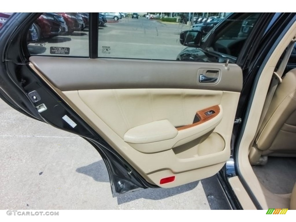 2006 Accord EX-L Sedan - Nighthawk Black Pearl / Ivory photo #20