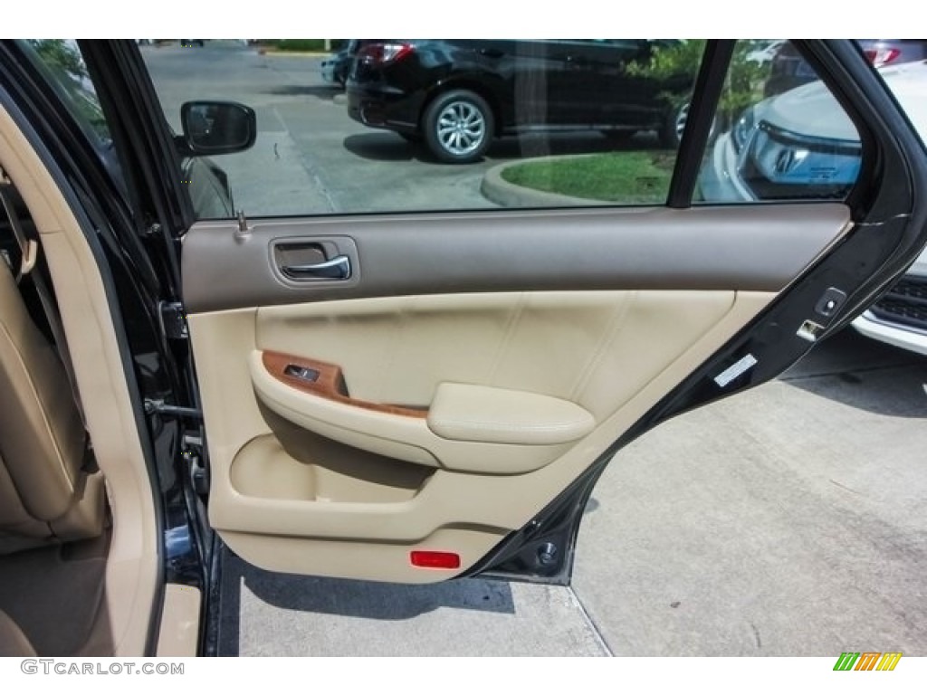 2006 Accord EX-L Sedan - Nighthawk Black Pearl / Ivory photo #23