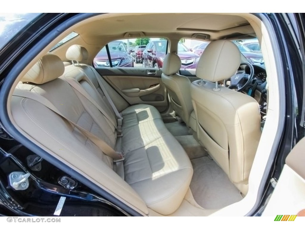 2006 Accord EX-L Sedan - Nighthawk Black Pearl / Ivory photo #24