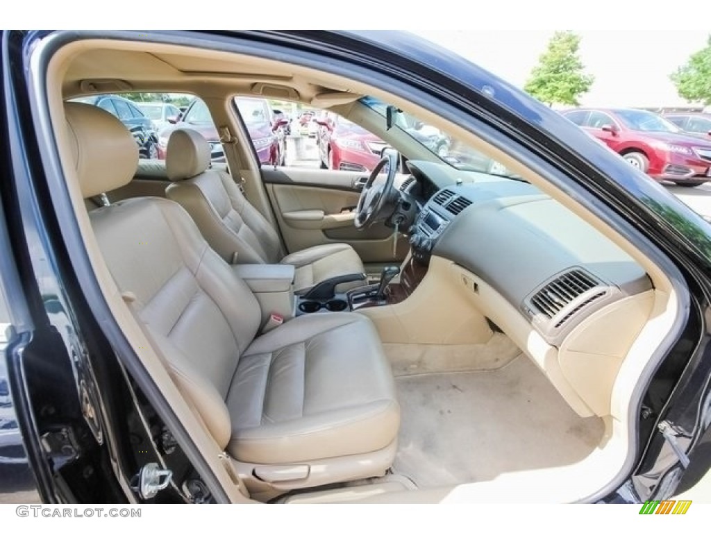2006 Accord EX-L Sedan - Nighthawk Black Pearl / Ivory photo #26