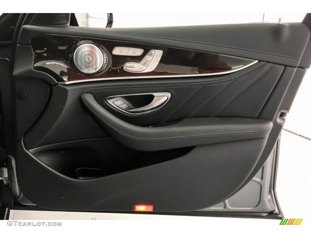 2018 Mercedes-Benz E AMG 63 S 4Matic Black Door Panel Photo #127351265