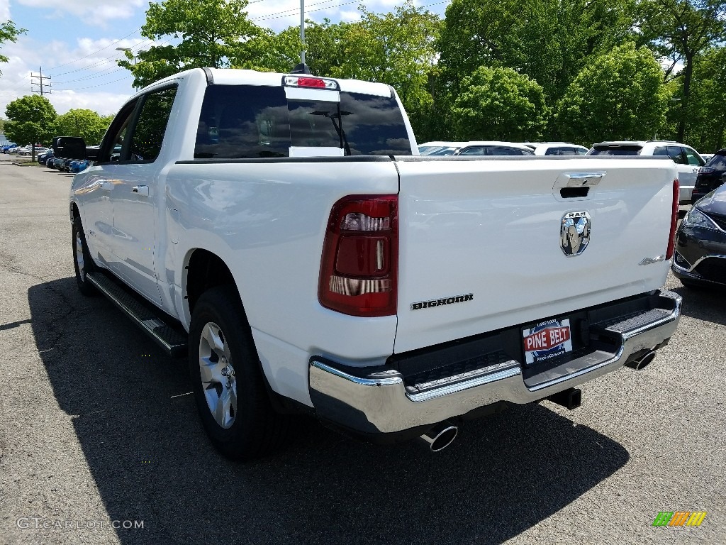 2019 1500 Big Horn Crew Cab 4x4 - Bright White / Black/Diesel Gray photo #4