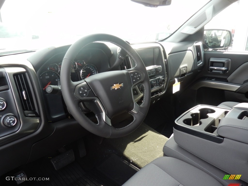 2018 Silverado 1500 LT Double Cab 4x4 - Summit White / Dark Ash/Jet Black photo #6