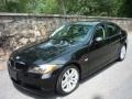 2007 Jet Black BMW 3 Series 328i Sedan  photo #2