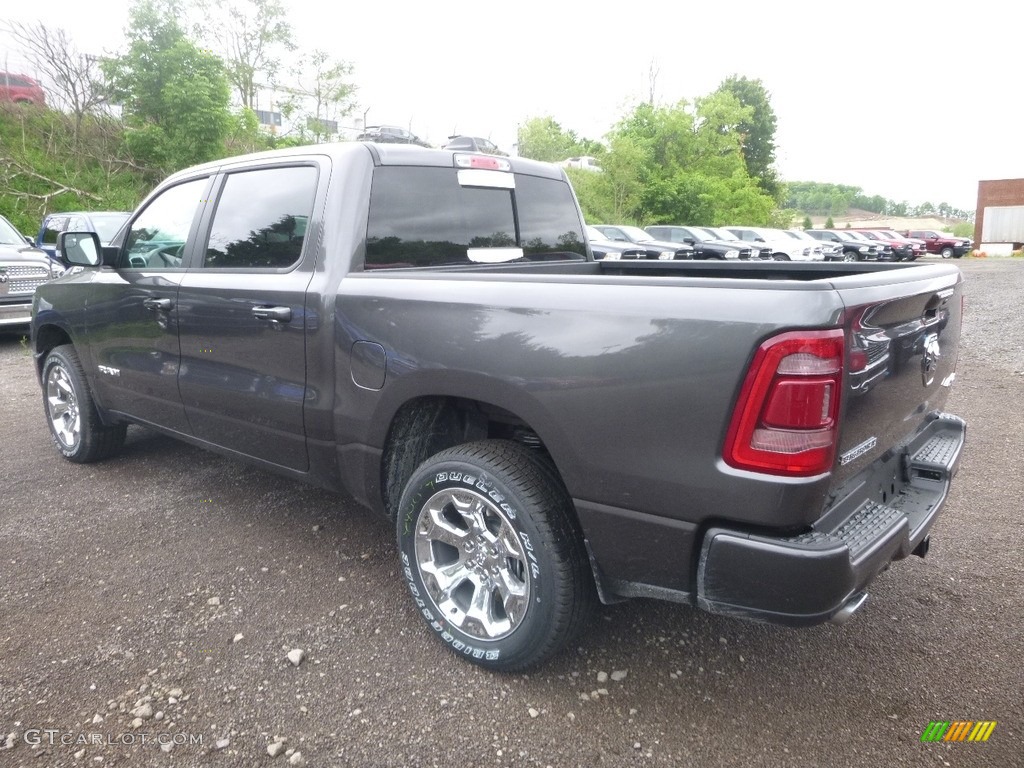 2019 1500 Big Horn Crew Cab 4x4 - Granite Crystal Metallic / Black/Diesel Gray photo #3