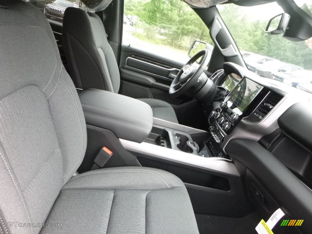 2019 1500 Big Horn Crew Cab 4x4 - Granite Crystal Metallic / Black/Diesel Gray photo #10