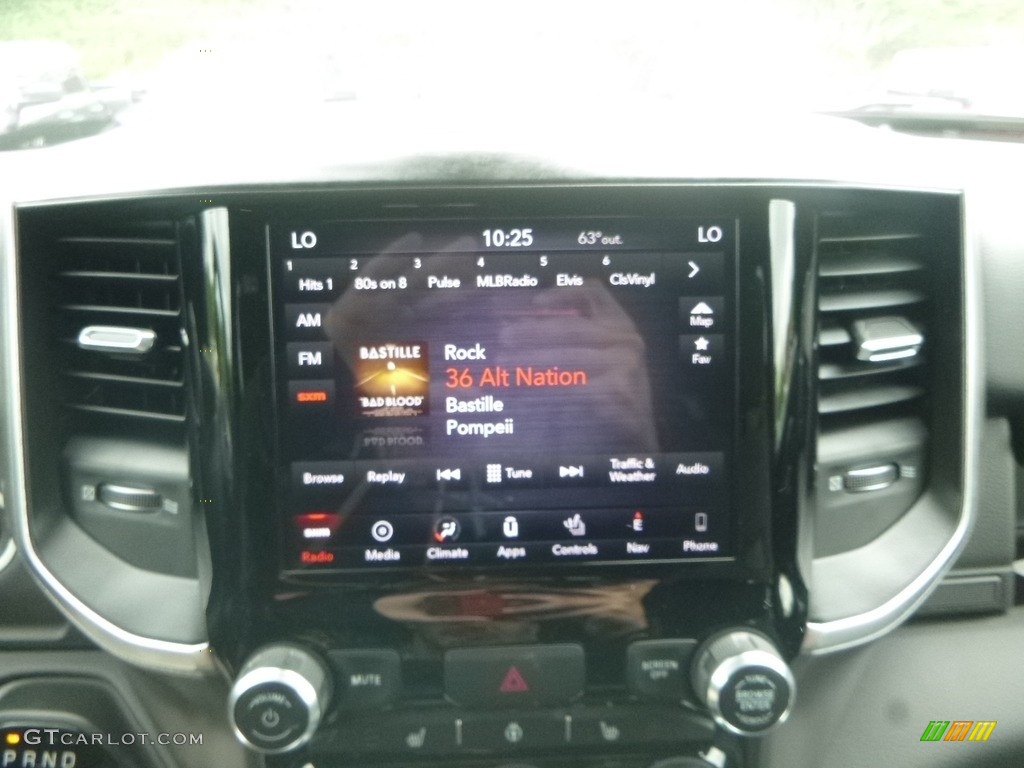 2019 1500 Big Horn Crew Cab 4x4 - Granite Crystal Metallic / Black/Diesel Gray photo #15