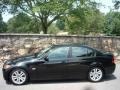 2007 Jet Black BMW 3 Series 328i Sedan  photo #12