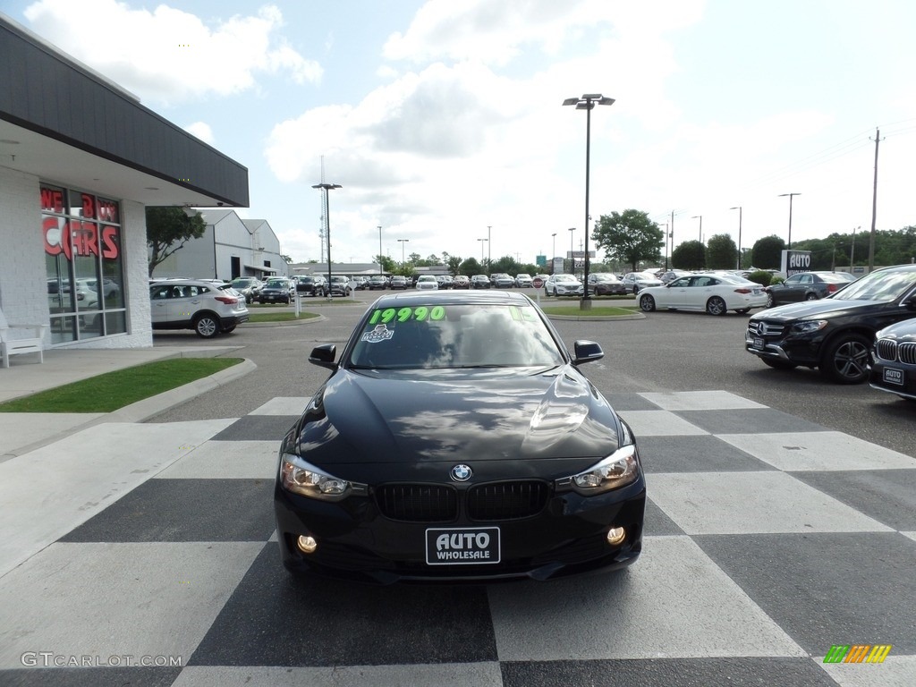 2015 3 Series 320i xDrive Sedan - Jet Black / Black photo #2