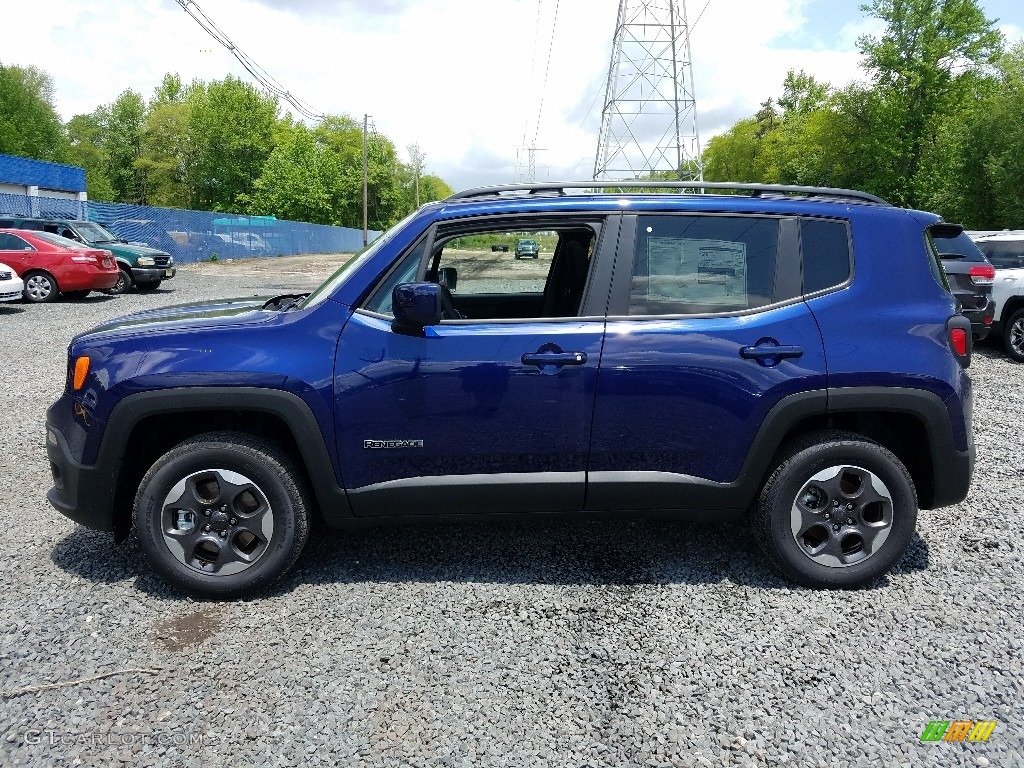 Jetset Blue 2018 Jeep Renegade Latitude 4x4 Exterior Photo #127355546