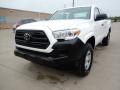 Super White 2018 Toyota Tacoma SR Access Cab Exterior