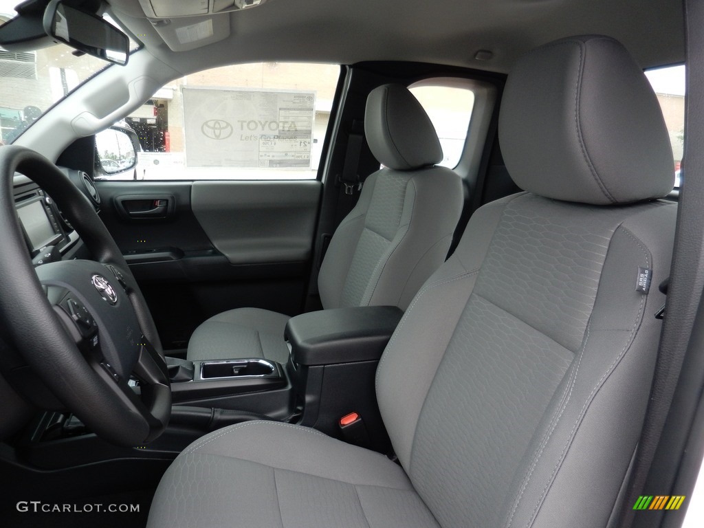 Cement Gray Interior 2018 Toyota Tacoma SR Access Cab Photo #127355630