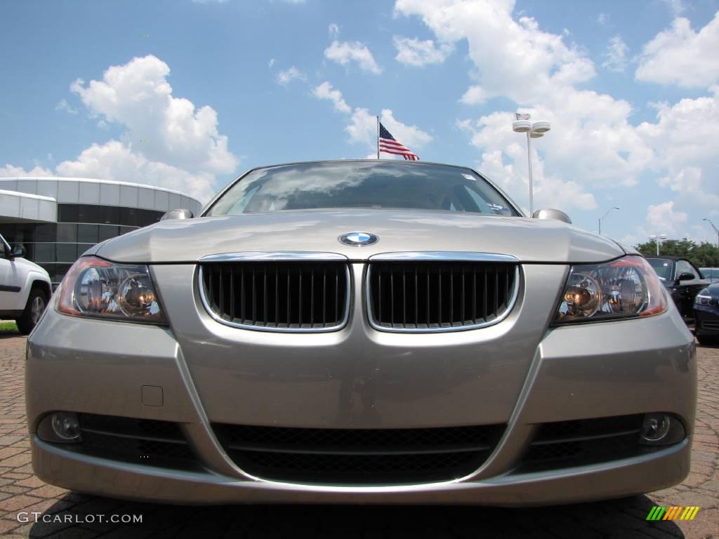 2008 3 Series 328i Sedan - Platinum Bronze Metallic / Beige photo #8