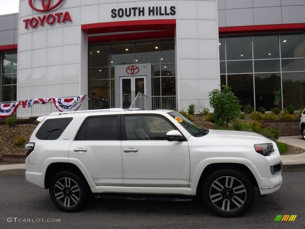2015 4Runner Limited 4x4 - Blizzard White / Sand Beige photo #2