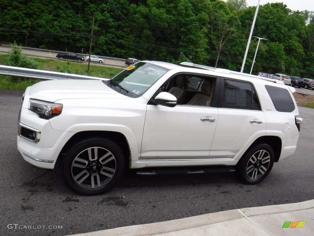 2015 4Runner Limited 4x4 - Blizzard White / Sand Beige photo #8