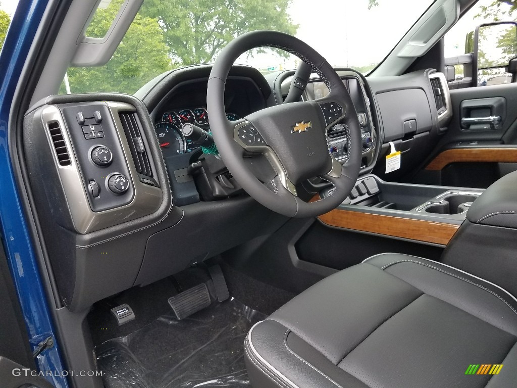 2018 Silverado 3500HD High Country Crew Cab 4x4 - Deep Ocean Blue Metallic / Jet Black photo #7