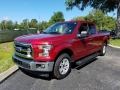2017 Ruby Red Ford F150 XLT SuperCab  photo #1