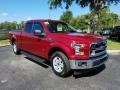 2017 Ruby Red Ford F150 XLT SuperCab  photo #7