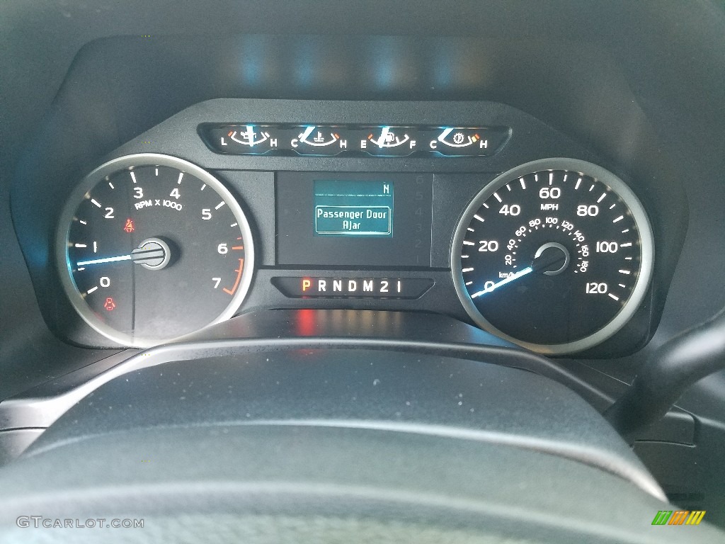 2017 F150 XLT SuperCab - Ruby Red / Earth Gray photo #14