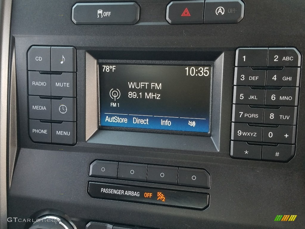 2017 F150 XLT SuperCab - Ruby Red / Earth Gray photo #15