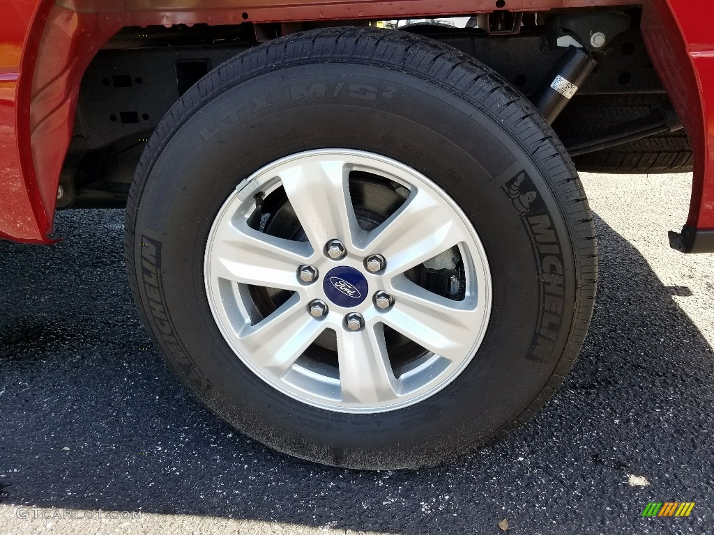 2017 F150 XLT SuperCab - Ruby Red / Earth Gray photo #20